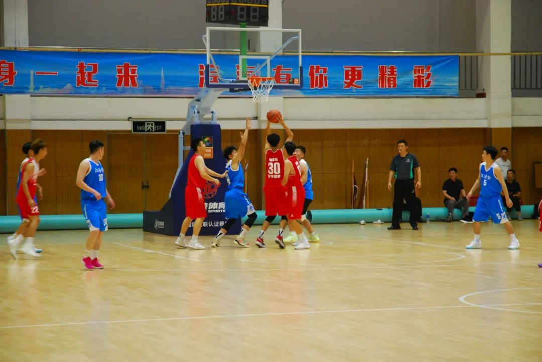 乡村篮球大赛滨海新区区级选拔火爆赛